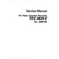 TEC 3835E Service Manual